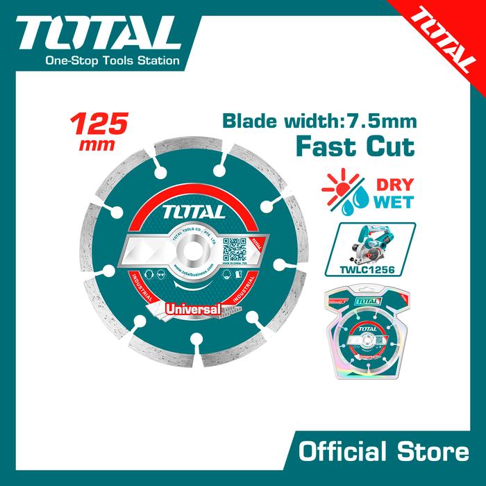 Gambar Pemotong Keramik/ubin/Diamond disc TOTAL TAC111254 125(5")X22.2mm dari Totaltoolsmakassar undefined Tokopedia