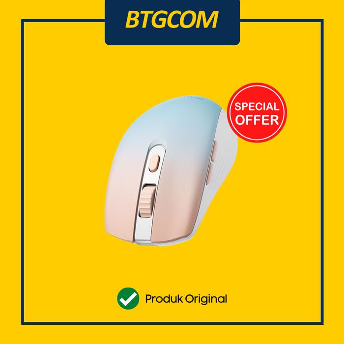 Gambar ROBOT M370 MOUSE WIRELESS SILENT KLIK MOUSE OPTICAL 2.4GHZ 3200DPI - PINK dari btgcom undefined Tokopedia