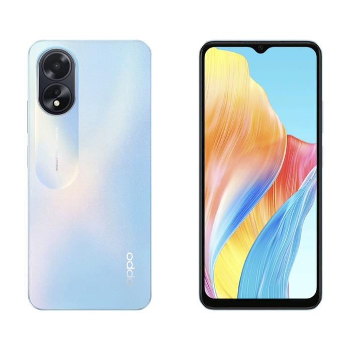 Gambar OPPO A18 Ram 4+4/128 GB - GARANSI RESMI 1 TAHUN - Glowing Blue, Ram 4/128 GB dari MEGAPHONE_NEW undefined Tokopedia