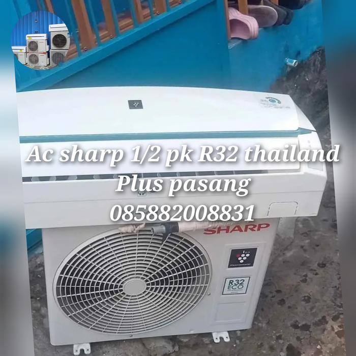 Gambar Ac second 1/2 pk Sharp plus pasang dari mandiritehnikbsd undefined Tokopedia
