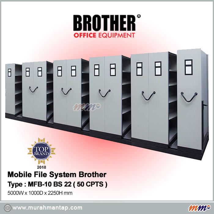 Gambar Mobile File Brother 50 Compartment - Mobile File Brother MFB-10 BS 22 dari IBAD OFFICE SUPPLIES undefined Tokopedia