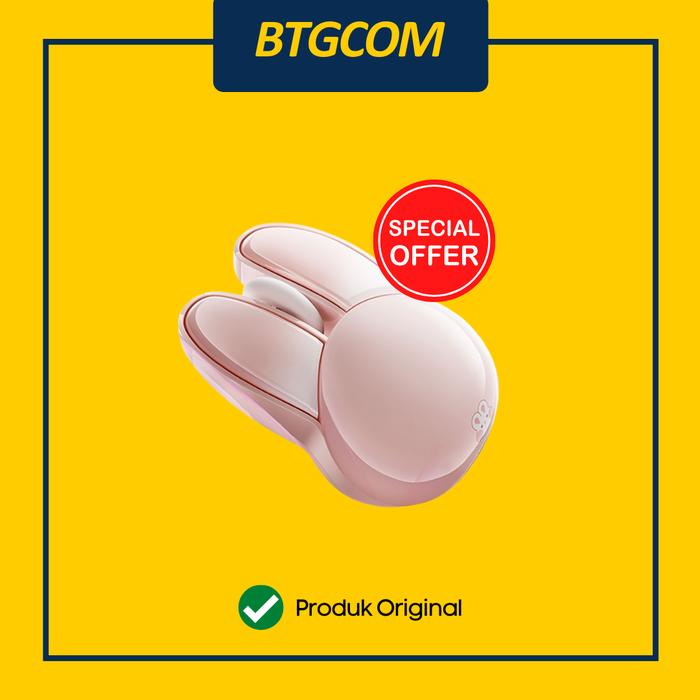 Gambar MOUSE ROBOT M380 WIRELESS SILENT RABBIT KELINCI LUCU GARANSI - PINK dari btgcom undefined Tokopedia