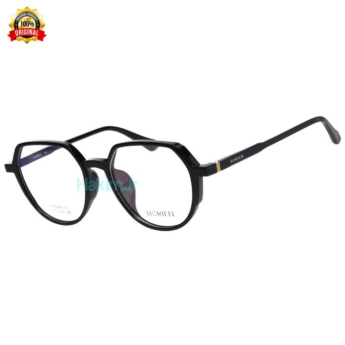 Gambar Frame Kacamata Horien N51016 Original - C1 Glossy Black, Frame Only dari HakimJr Optik undefined Tokopedia