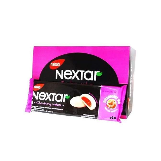 Gambar nextar strawberry jam cookies [42g/ 10pcs/pack] promo dari GudangSnack579 undefined Tokopedia