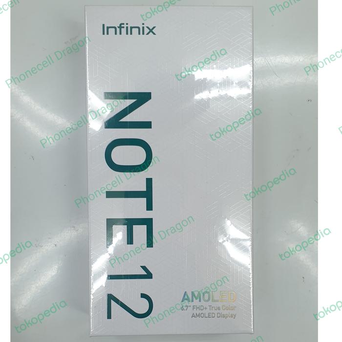 Gambar infinix note 12 8/128 NEW BARU RESMI INFINIX INDONESIA NO REPACK - Biru dari Phonecell Dragon undefined Tokopedia