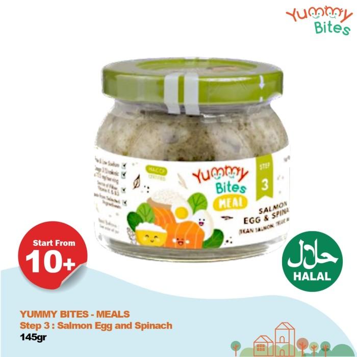 Gambar Yummy Bites Meal Step 1 2 dan 3 yummybites meals heinz jar - YB10+SalmonEgg dari Tummytiff undefined Tokopedia