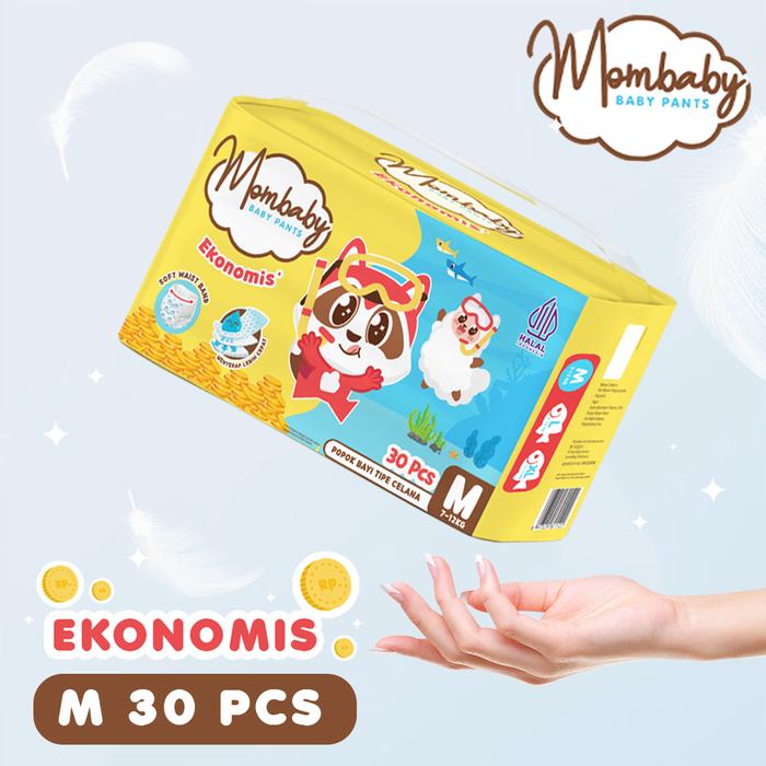 Gambar Mombaby Pants Jumbo Pack Ekonomis - Jumbo Pack - M30 dari MombabyPants.id undefined Tokopedia