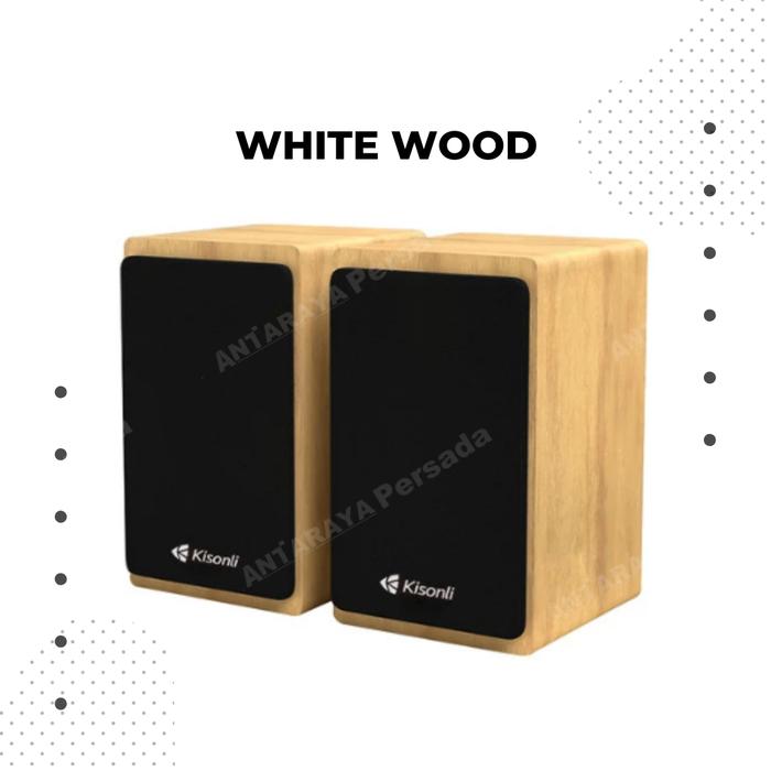 Gambar Acoustic Studio Speaker PC, Laptop UHD Sound Bass Boost - Putih dari Antaraya Persada undefined Tokopedia