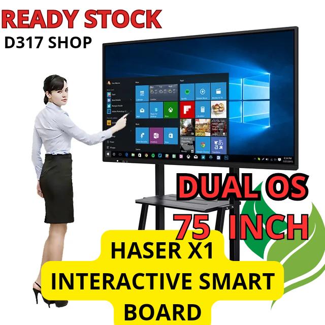 Gambar Interactive Flat Panel Digital Smart White Board Dual Os Haser X1 55/65/75 Inch - 75 INCH dari D317 SHOP undefined Tokopedia