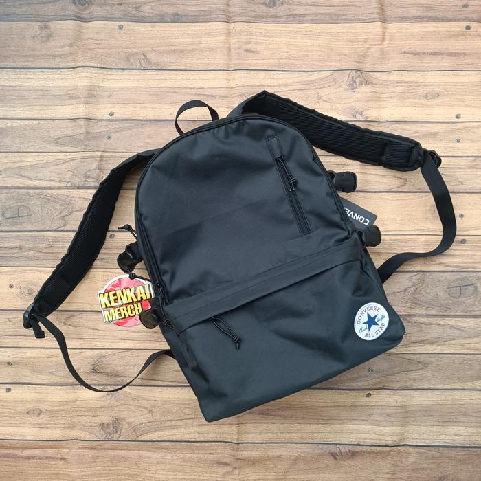 Gambar tas ransel daybag converse black dari kenkaimerch undefined Tokopedia