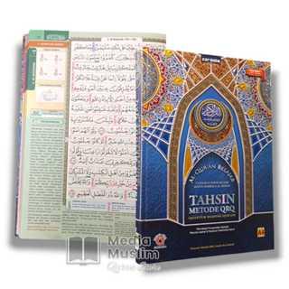 Gambar Al Quran Belajar Tahsin Super Mudah Metode QRQ Quantum Reading Quran Ukuran A5 - Biru dari mediamuslimm undefined Tokopedia