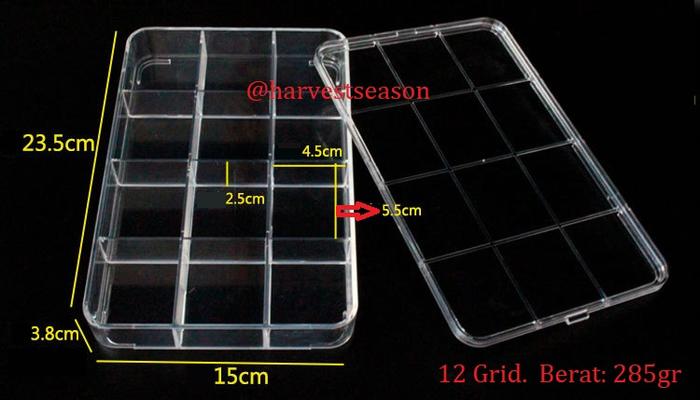 Gambar Kotak akrilik perhiasan kristal miniatur - 12 dari Harvest Season Official undefined Tokopedia