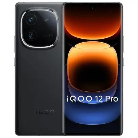 Gambar Vivo IQOO 12 Pro 5G 6.78 inch 5100mAh 120W 64MP Snapdragon 8 Gen 3 - Hitam, 16GB / 256GB dari indemand id undefined Tokopedia