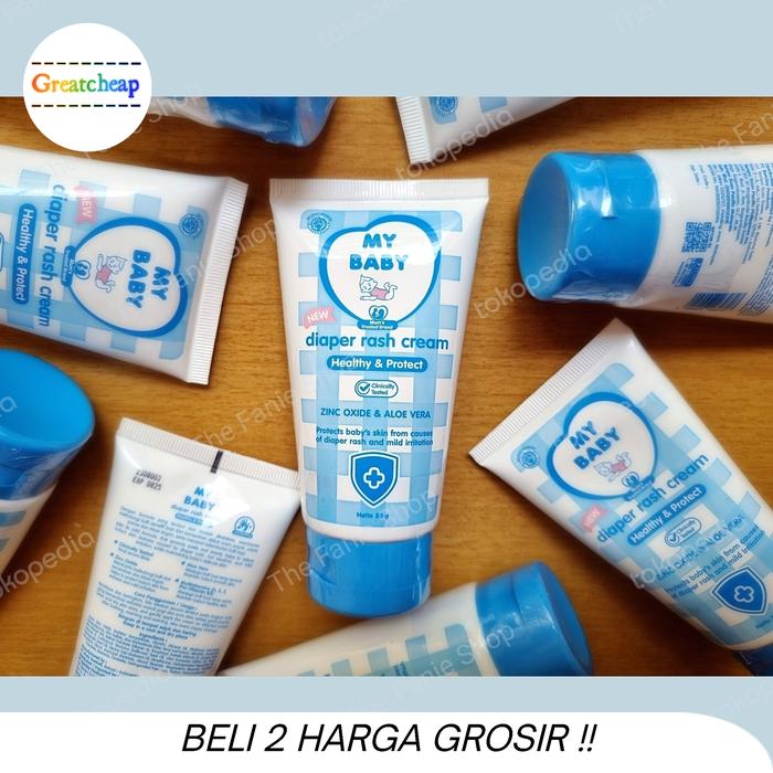 Gambar My Baby Diaper Rash Cream Health & Protect 50gr dari The Fanie Shop undefined Tokopedia