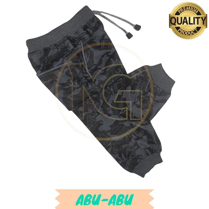 Gambar Celana Joger Doreng Anak 2-10 tahun - Abu-abu, S dari ng collection undefined Tokopedia