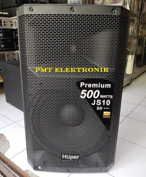 Gambar Speaker Aktif 15" Huper JS10 JS 10 Original dari PMT Elektronik undefined Tokopedia