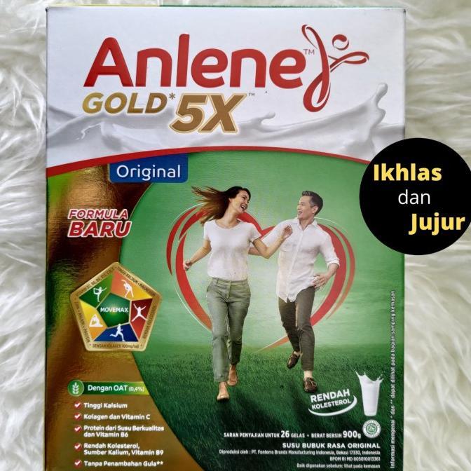 Gambar Anlene Gold Plus 5X 900 Gram Rasa Original Susu Bubuk Lansia 900Gr El - 885 dari Ganes Sernio.co undefined 2 Tokopedia