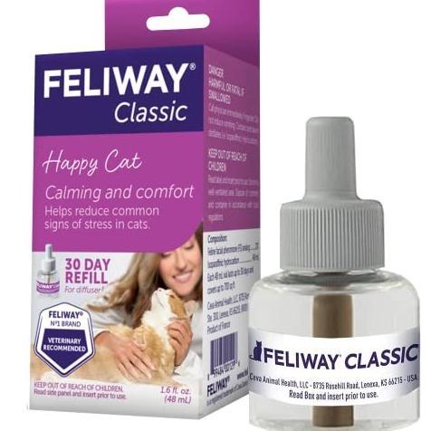 Gambar Feliway Classic Cat Calming Pheromone Refill 1pcs Penenang Kucing USA dari kusadoni22 store undefined Tokopedia