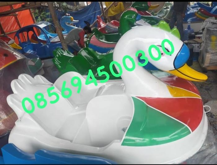 Gambar speda ar beek bebekan/sepeda air gowes/bebek wisata air termurah - angsa mini dari Pabrik Fiberglass Murah undefined Tokopedia