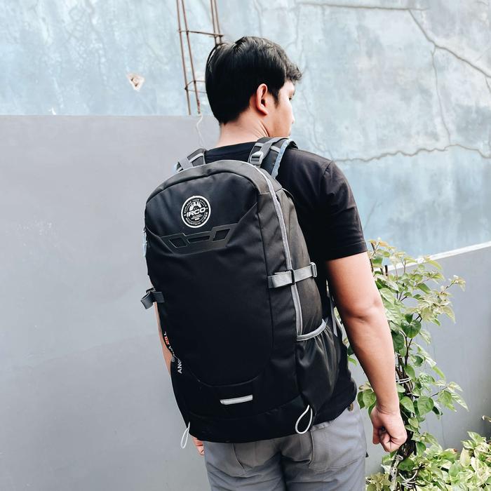 Gambar TAS HIKING - DAYPACK - BACKPACK - TRAVEL BAG - IRCO - RANSEL 30L - Hitam dari Ircoofficial undefined Tokopedia