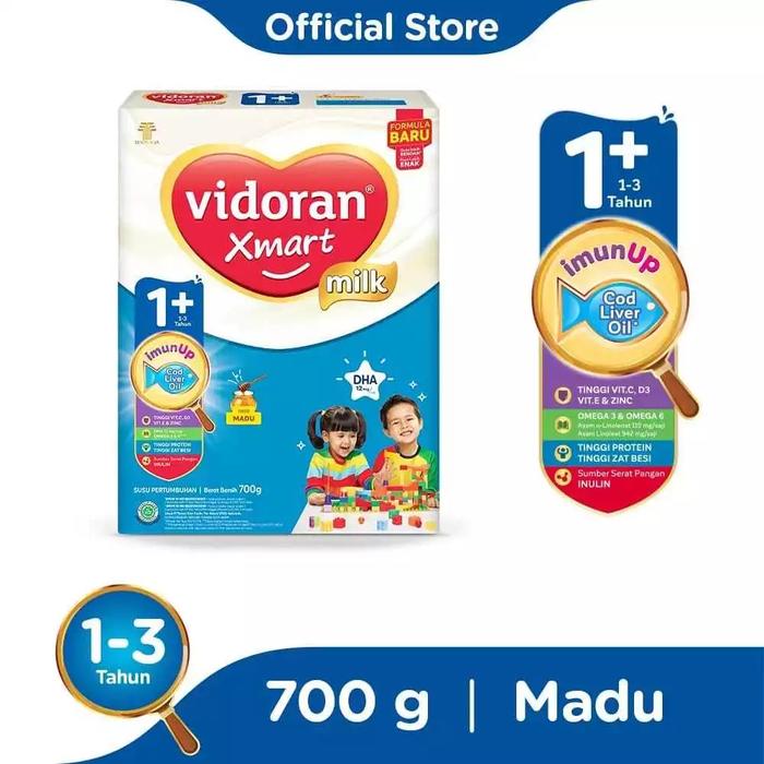 Gambar Vidoran xmart 1+ 700gr Rasa Vanila dan Madu - Vanila dari nursalfashion16 undefined Tokopedia
