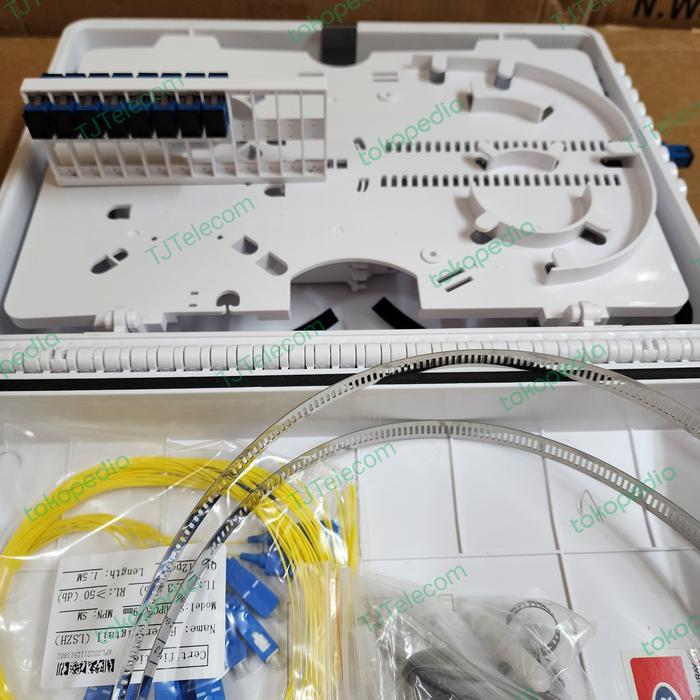 Gambar ODP 24 core model PAZ lengkap adaptor pigtail SC - 8 CORE Lengkap dari TJTelecom undefined Tokopedia