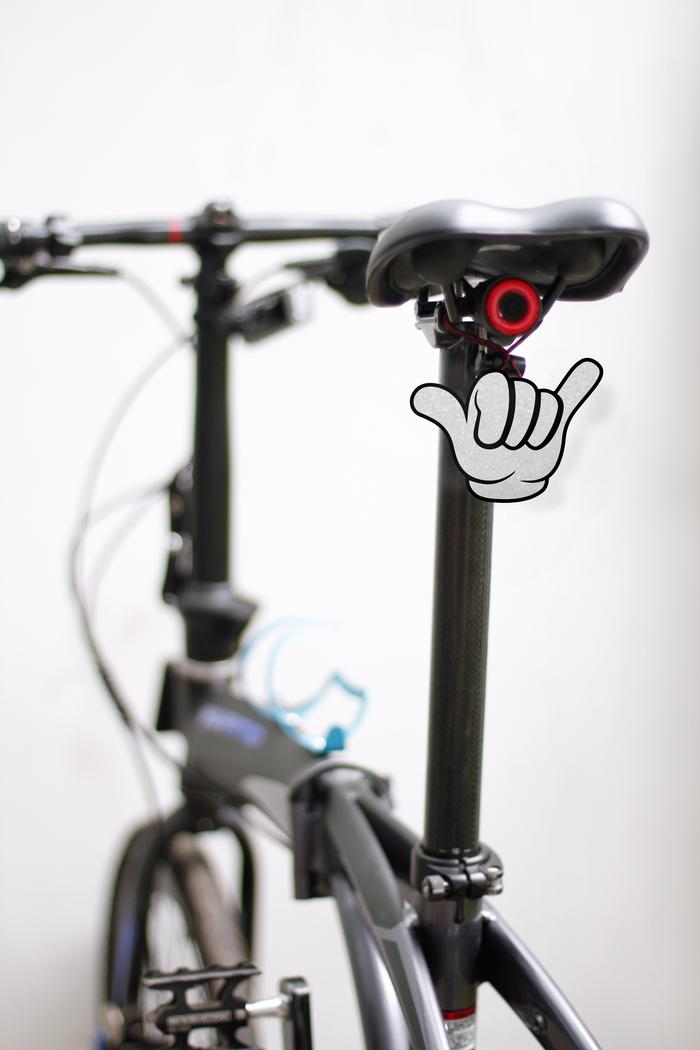 Gambar NEW Reflector Sepeda Cat Eye aksesoris sepeda Hiasan Sepeda FREE TALI - hand mickey dari GorillaCycle undefined Tokopedia