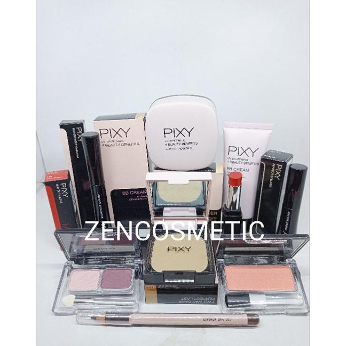 Gambar Paket Pixy Make Up/ Pixy Paket Lengkap/ Kosmetik Pixy Seserahan - Paket 1 dari zencosmetic undefined Tokopedia