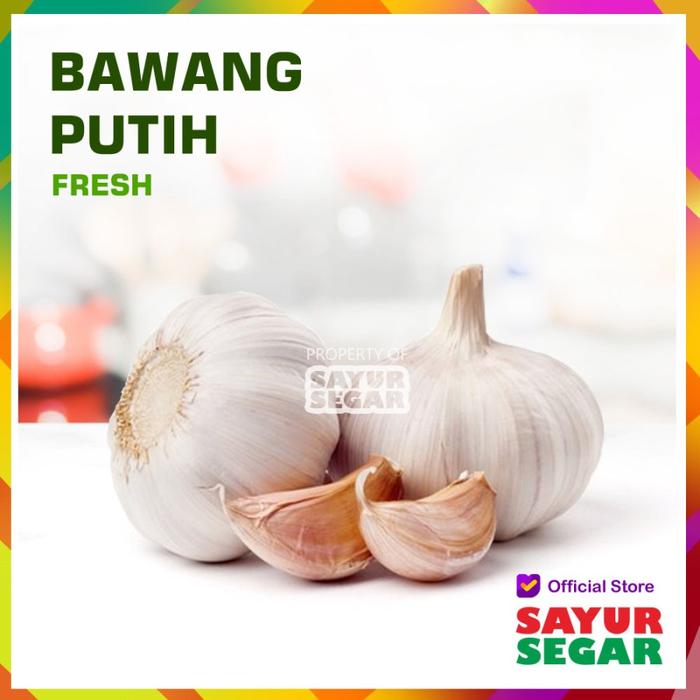 Gambar BAWANG PUTIH HONAN SUPER [250g] PREMIUM - 100g dari Sayur Segar Kota Depok Tokopedia