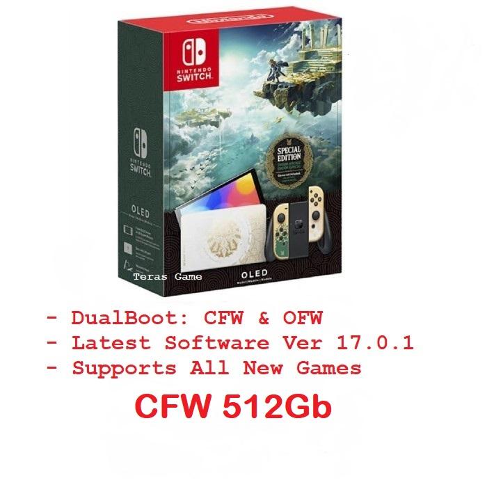 Gambar Full Game 512Gb CFW Nintendo Switch Oled - Oled Zelda dari TERAS GAME undefined Tokopedia