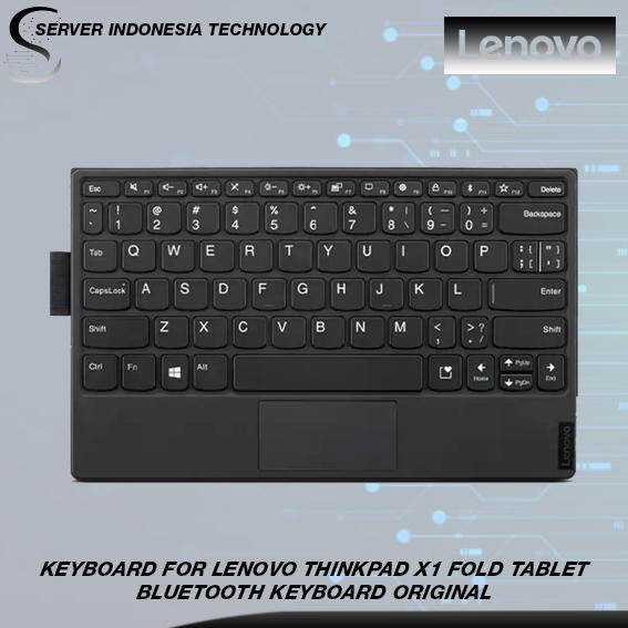 Gambar KEYBOARD FOR LENOVO THINKPAD X1 FOLD TABLET BLUETOOTH KEYBOARD ORIGINA - W PEN HOLDER dari SERVER INDONESIA TECHNOLOGY TOPED undefined Tokopedia