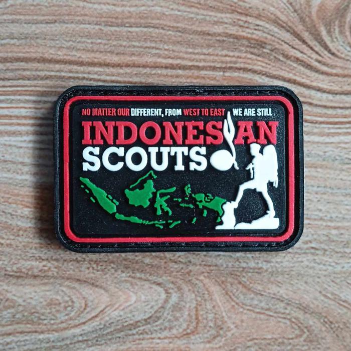 Gambar Patch Karet Pramuka Indonesian Scouts dari ScoutAddict undefined Tokopedia