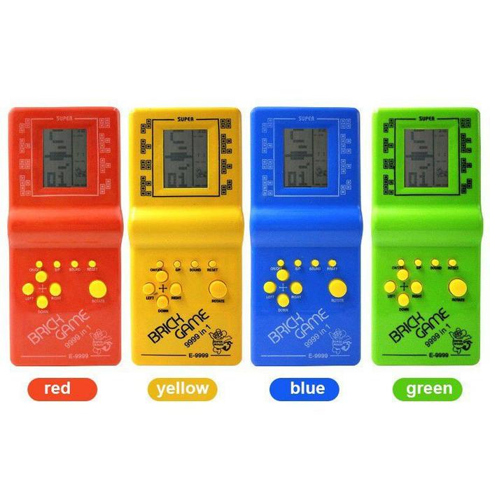 Gambar Mainan Anak Jadul Brick Game Bot Gameboy Gamebot - Tetris 2588 - 1, TANPA BUBBLE dari Toys World Official Store undefined Tokopedia
