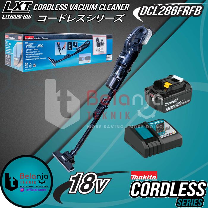 Gambar Makita Cordless Vacuum Cleaner DCL286FRFB 18V Penghisap Debu DCL Black dari Belanja Teknik undefined Tokopedia