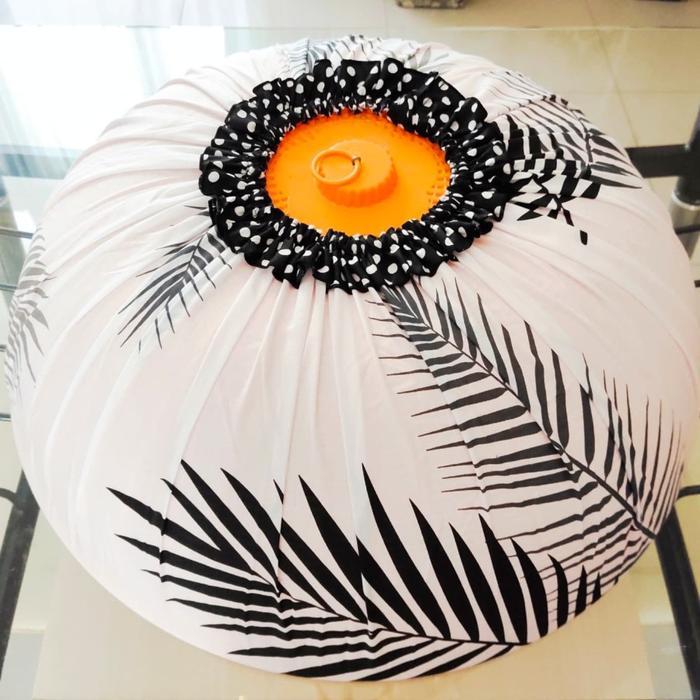 Gambar Sarung Tudung Saji Bulat Aneka Motif Bunga | Cover Tudung Saji Murah - palm leaf dari ViGe Sprei & Bedcover undefined Tokopedia