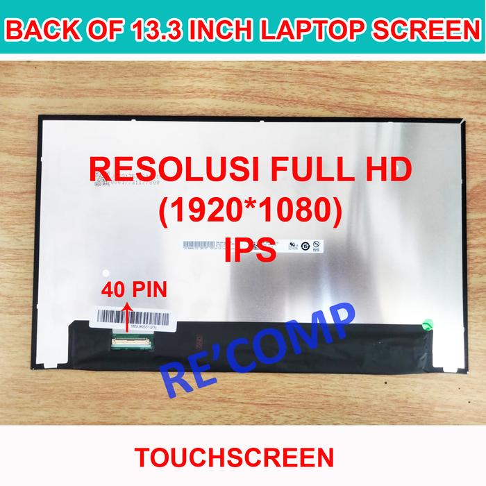 Gambar LED LCD DELL LATITUDE 7380 7390 13.3 INCH FULL HD IPS NON TOUCH - FHD TOUCHSCREEN dari Re'Comp undefined Tokopedia