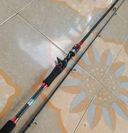 Gambar joran pancing casting&spining DAIWA size 180cm carbon hollow - daiwa merah 180, carbon dari neysasale undefined Tokopedia