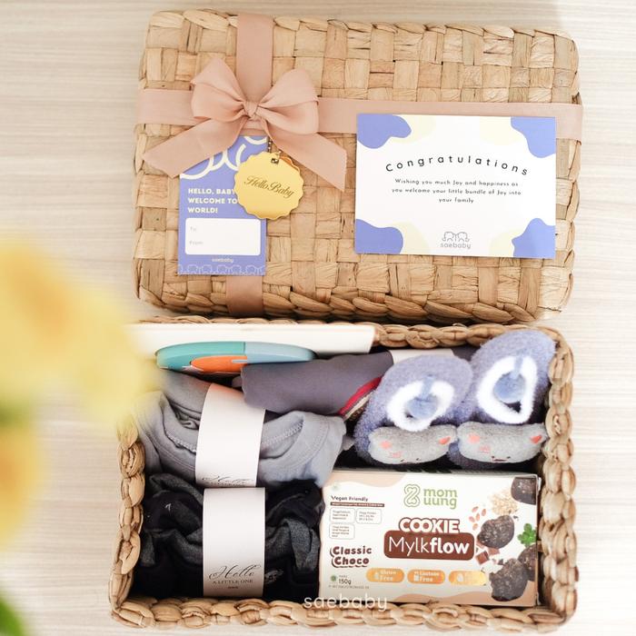 Jual Hampers Premium Bayi “Little and Mom” Set Hampers Baby