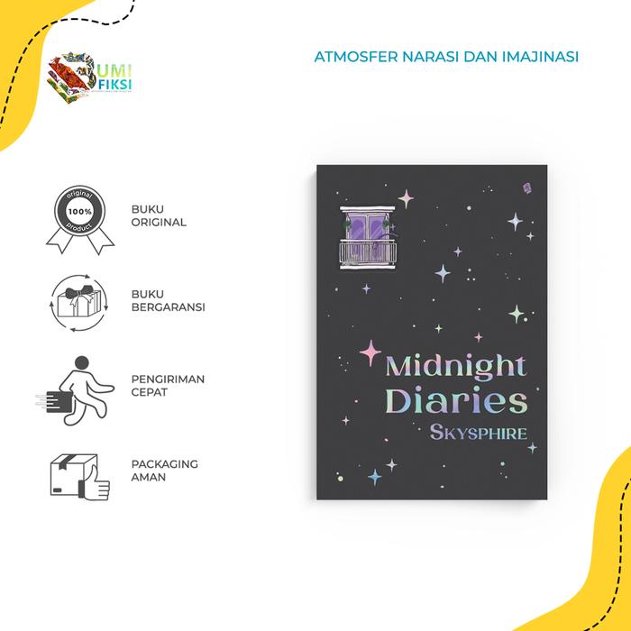 Gambar PreOrder Buku Novel Midnight Diaries - Skysphire - Bukune - Bumifiksi - REG dari BumifiksiJogjakarta undefined Tokopedia