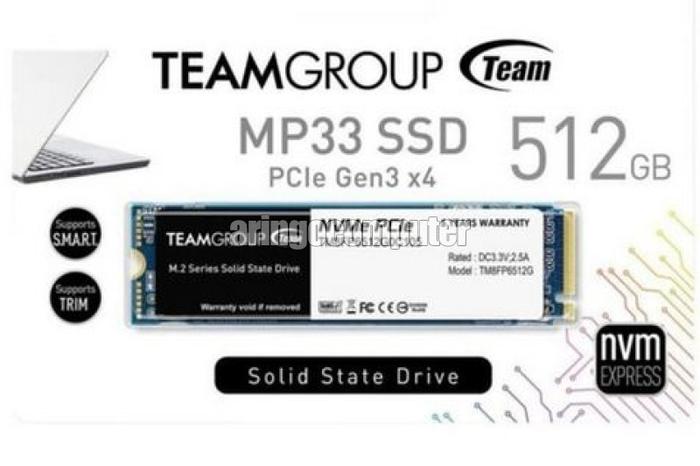 Gambar SSD Team M.2 NVME MP33 512GB GEN3X4 RETAIL dari Aringo Computer Samarinda undefined Tokopedia