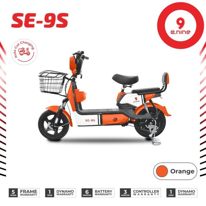 Gambar Sepeda Listrik E-NINE SE-9S ENINE E9 9NINE Electric Bike - Biru dari Sepeda dan Motor Listrik undefined 4 Tokopedia