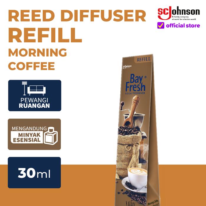 Gambar Bayfresh Reed Diffuser Refill Pengharum Ruangan Morning Coffee dari SC Johnson & Son Indonesia undefined Tokopedia