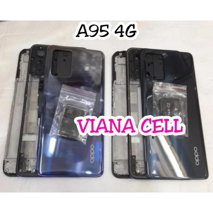 Gambar Casing kesing housing oppo A95 4G original Fullset frame bezel backdor dari VianaCeLL999 undefined Tokopedia
