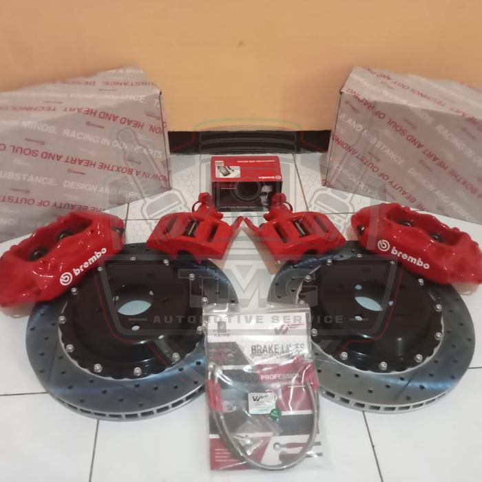 Gambar BBK Brembo set depan belakang GT6 GT4 Innova reborn venturer dari TMG Titik Temu Garage undefined Tokopedia