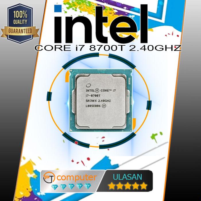 Gambar Processor Intel Core i7 8700 - i7 8700t dari Partcomputer_NEW undefined Tokopedia