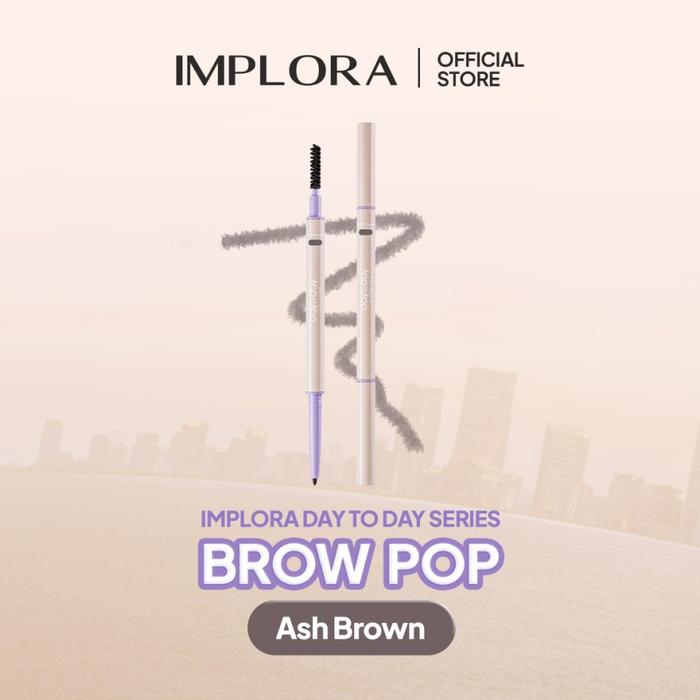 Gambar IMPLORA DAY TO DAY SERIES BROW POP - Ash Brown dari Mekar Cosmetic_NEW undefined Tokopedia
