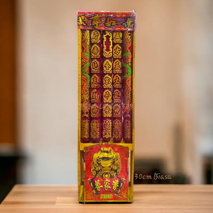 Gambar Hio Dupa 5 Batang Untuk Sembahyang Te Cu (Dewa Bumi) - Biasa 30cm dari Toko Dupa Feng Long Shop undefined Tokopedia