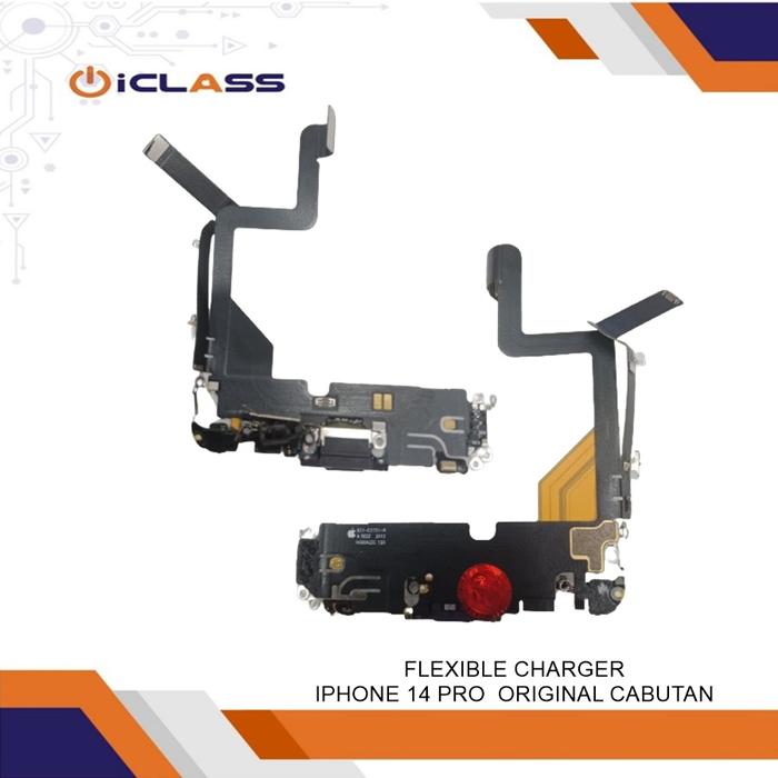 Gambar FLEXIBLE CHARGER IPHONE 14 PRO 14 PRO MAX ORIGINAL CABUTAN - IPHONE 14 PRO dari Iclass Apple Specialist undefined Tokopedia