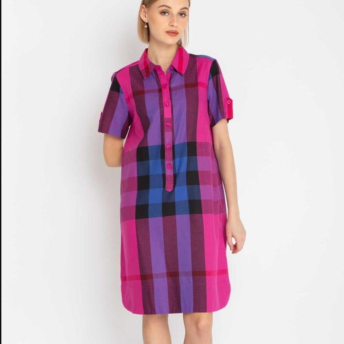 Gambar *Ready Stok* N2 - Dress Katun 28366 - Pink, XL dari Sisters Fashion Group undefined Tokopedia