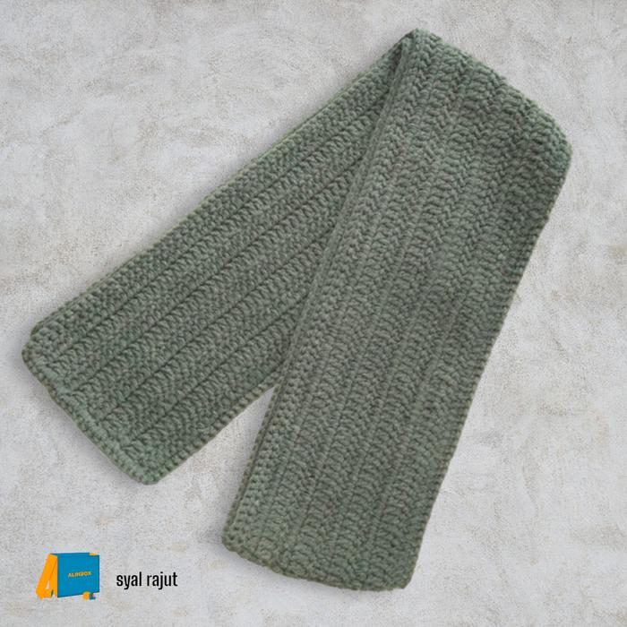 Gambar syal rajut winter/ gunung pria dan wanita - Abu-abu dari Alinbox Online Shop undefined Tokopedia